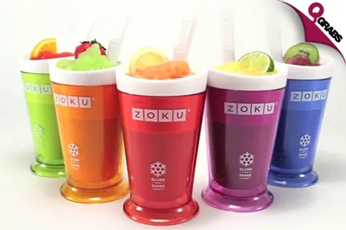 For QR39, Make Refreshing Beverages Quickly with a Zoku Slush & Shake Maker! (QR80 Value)